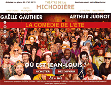 Tablet Screenshot of michodiere.com